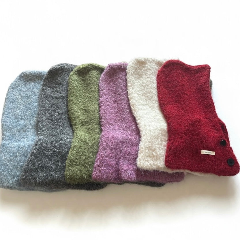 Balaclava botones y lazo