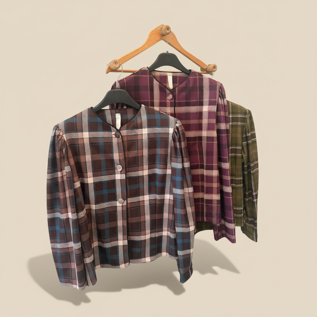 Chaqueta cuadros