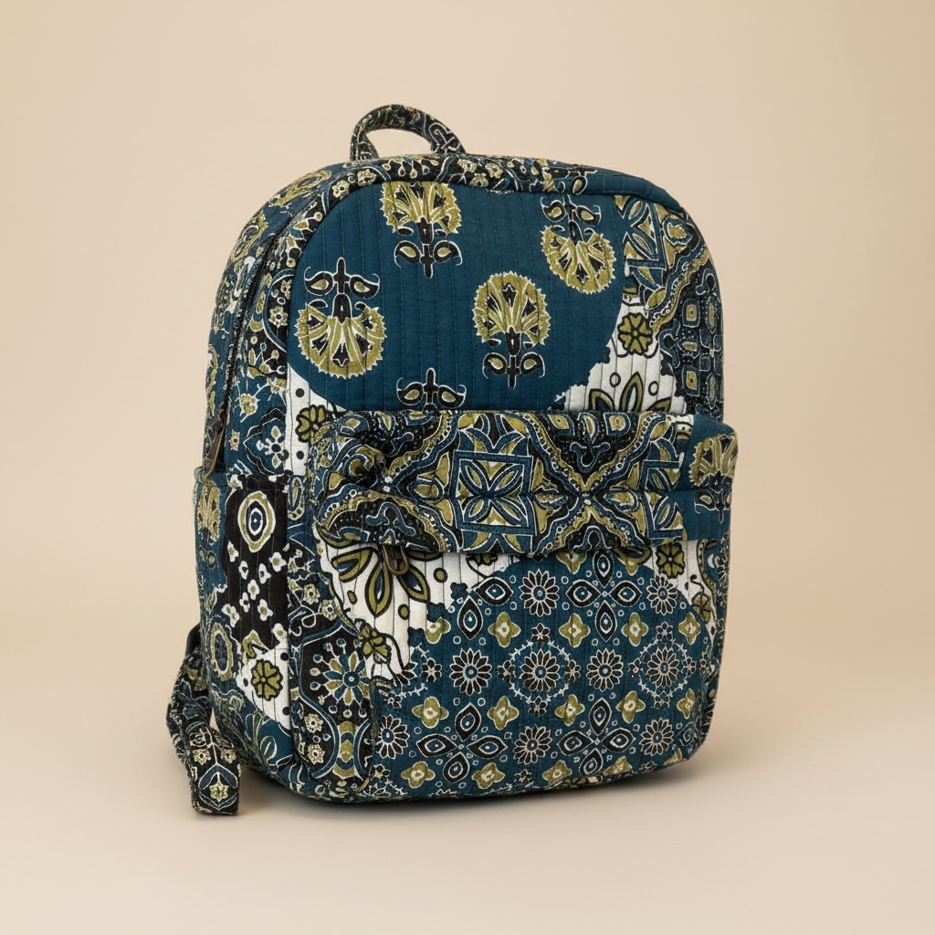 Mochila pequeña acolchada