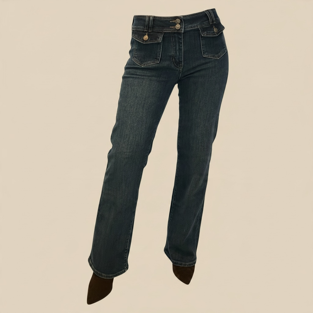 Pantalon tiro medio