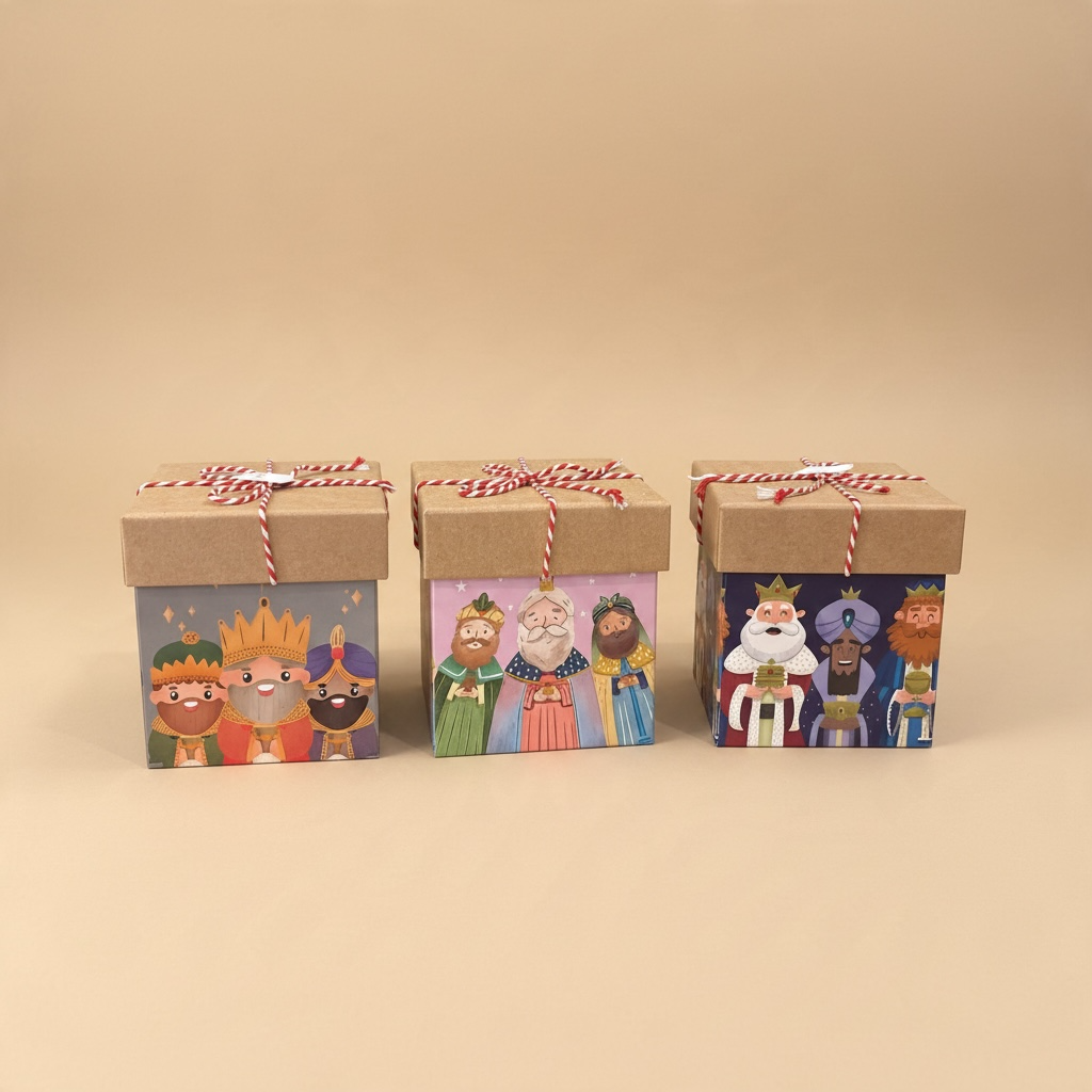Caja navidad reyes