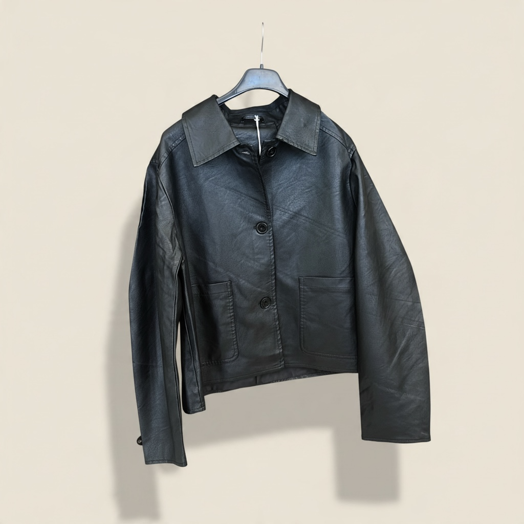 Chaqueta corta polipiel
