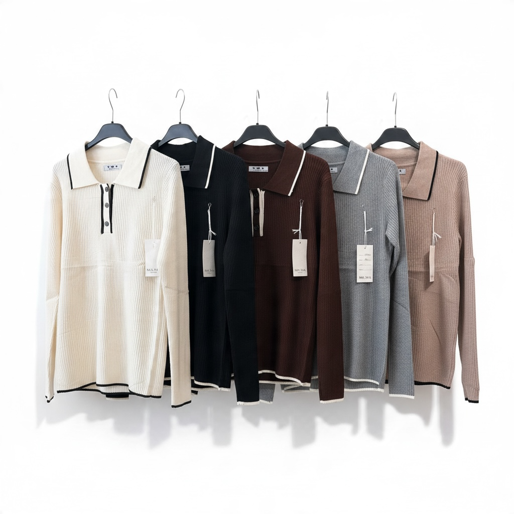 Jersey cuello polo