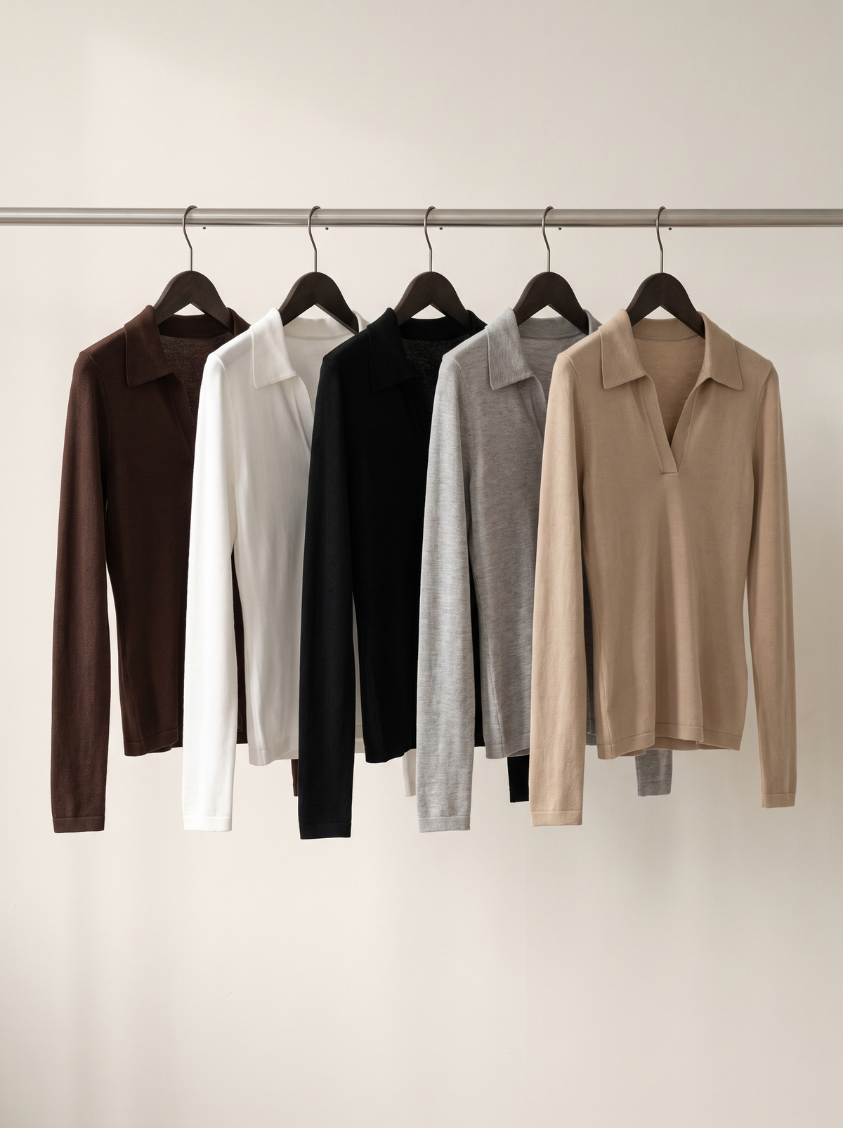 Jersey Fino Cuello Polo