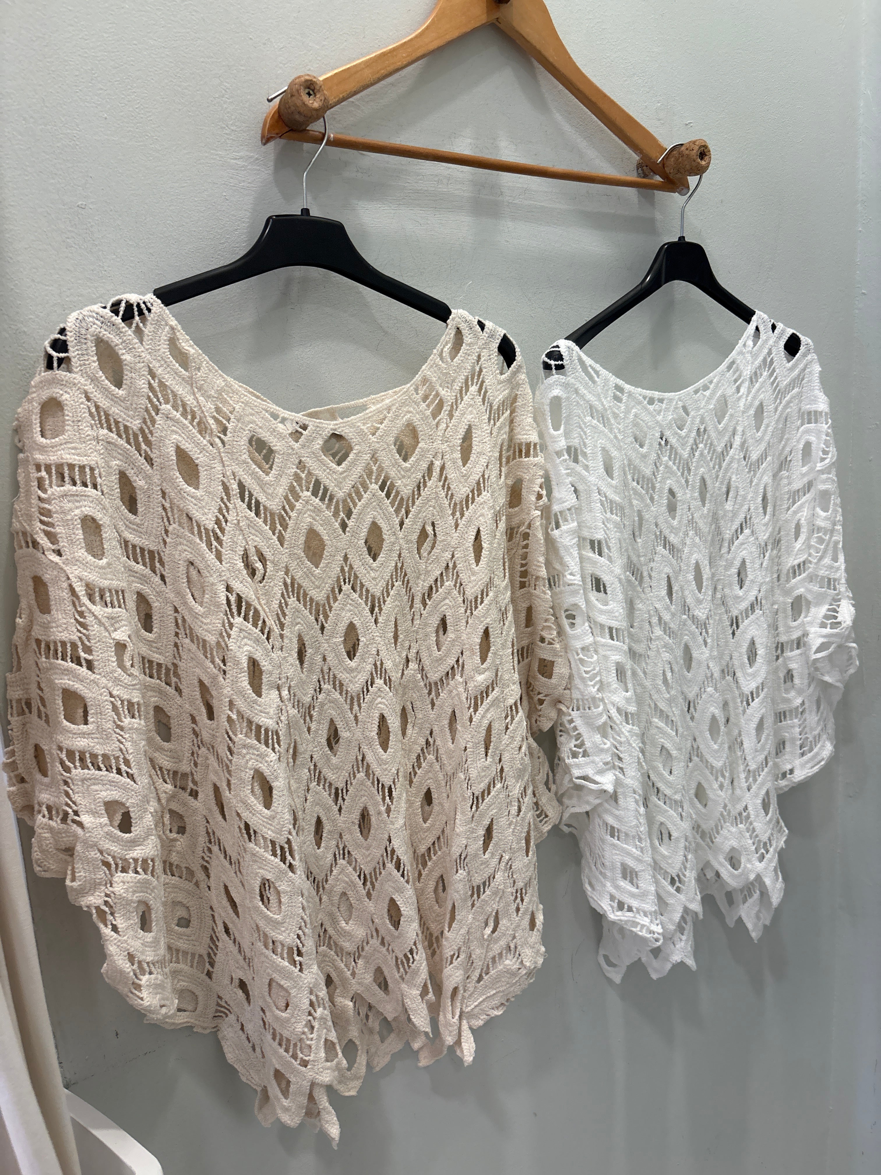 Poncho croché