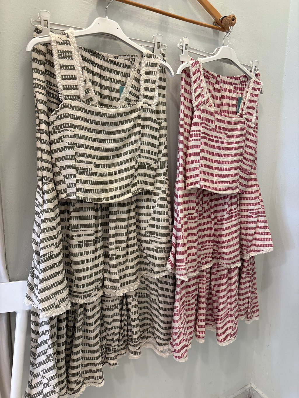Conjunto rayas