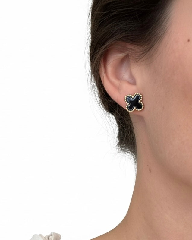 Par de pendientes acero