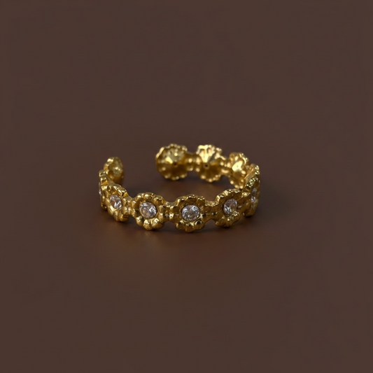 Anillo flor