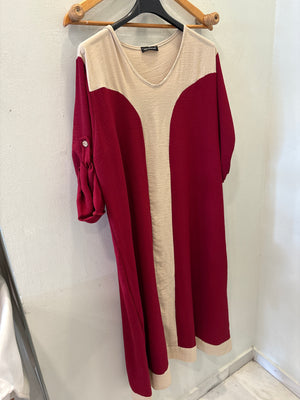 Vestido franja