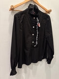 Camisa brillito negra