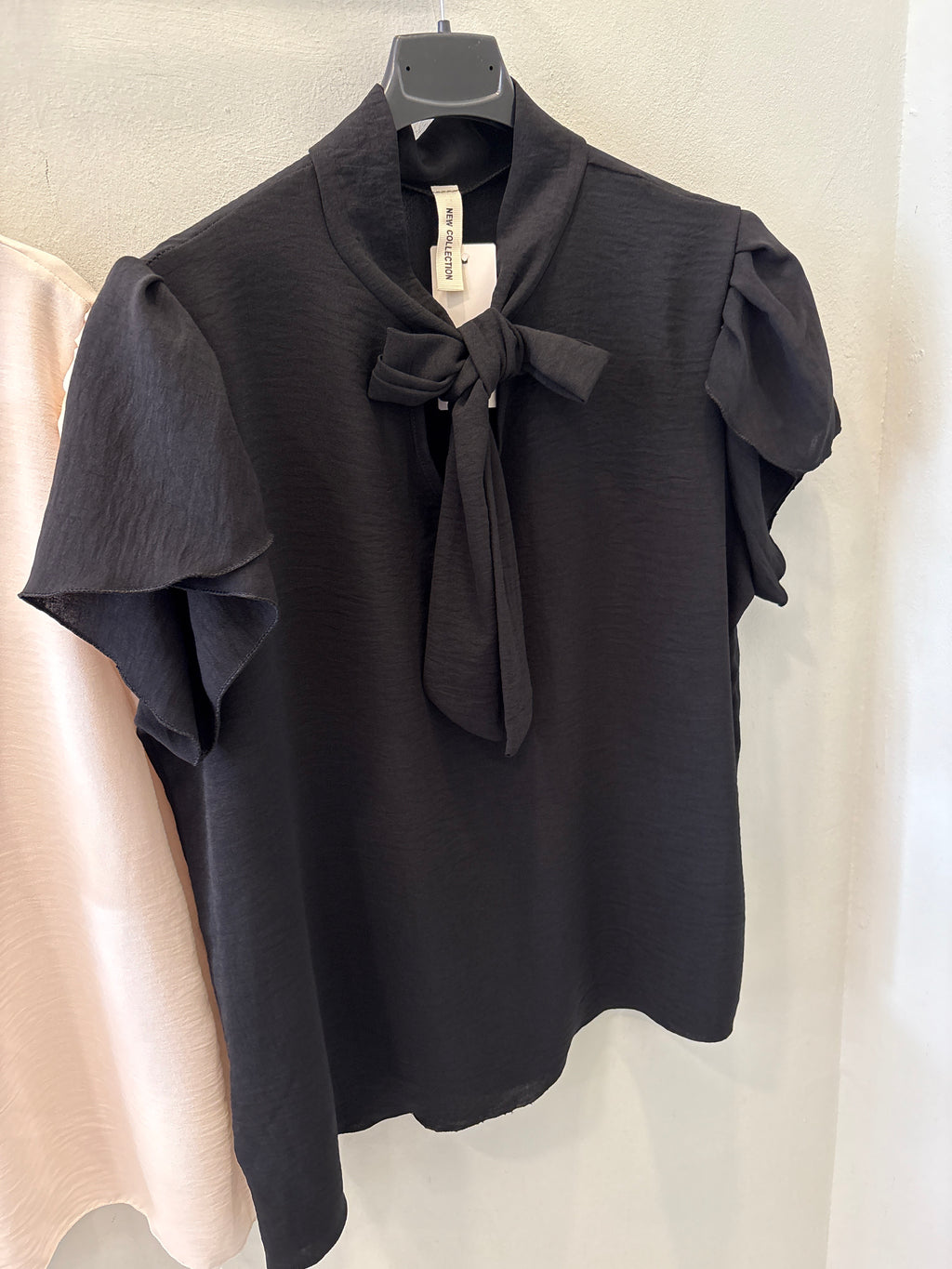 Blusa lazada y volante
