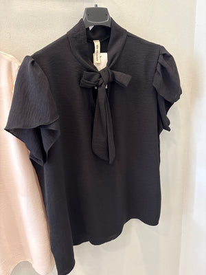 Blusa lazada y volante