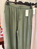 Pantalón Recto Fluido — Multicolor