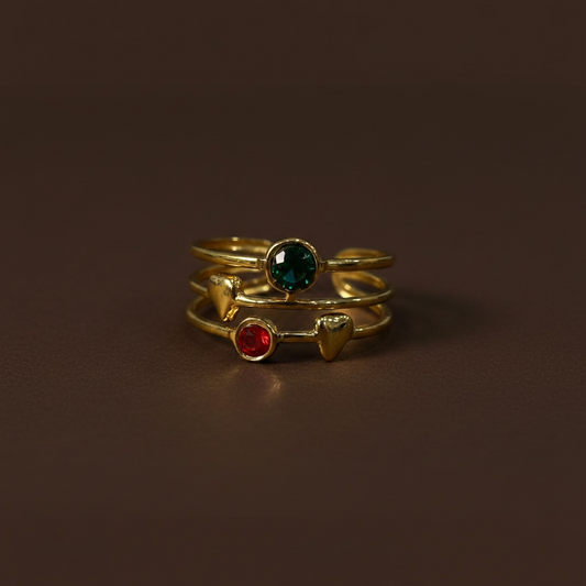 Anillo corazón