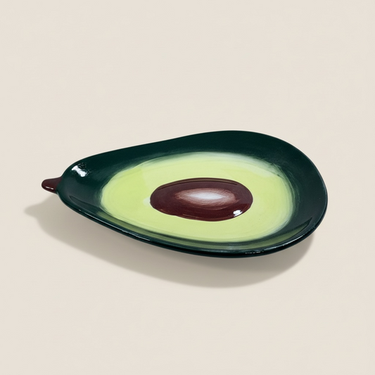 Plato aguacate 16x11x2cm