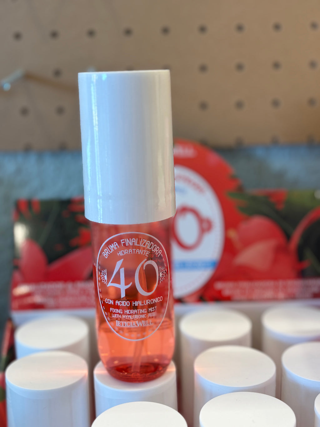 Bruma finalizadora maquillaje con ácido hialuronico