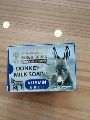 Jabón leche de burra