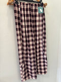Pantalón Cuadros con Costura Lateral