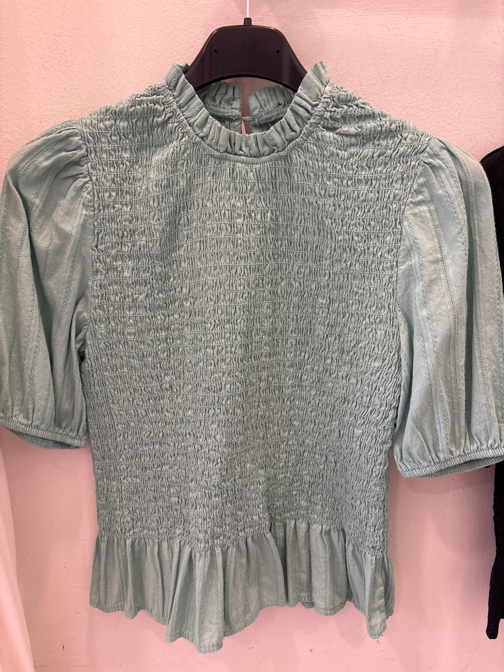 Blusa nido de abeja