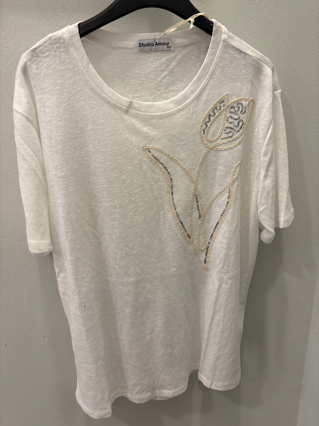 Camiseta flor
