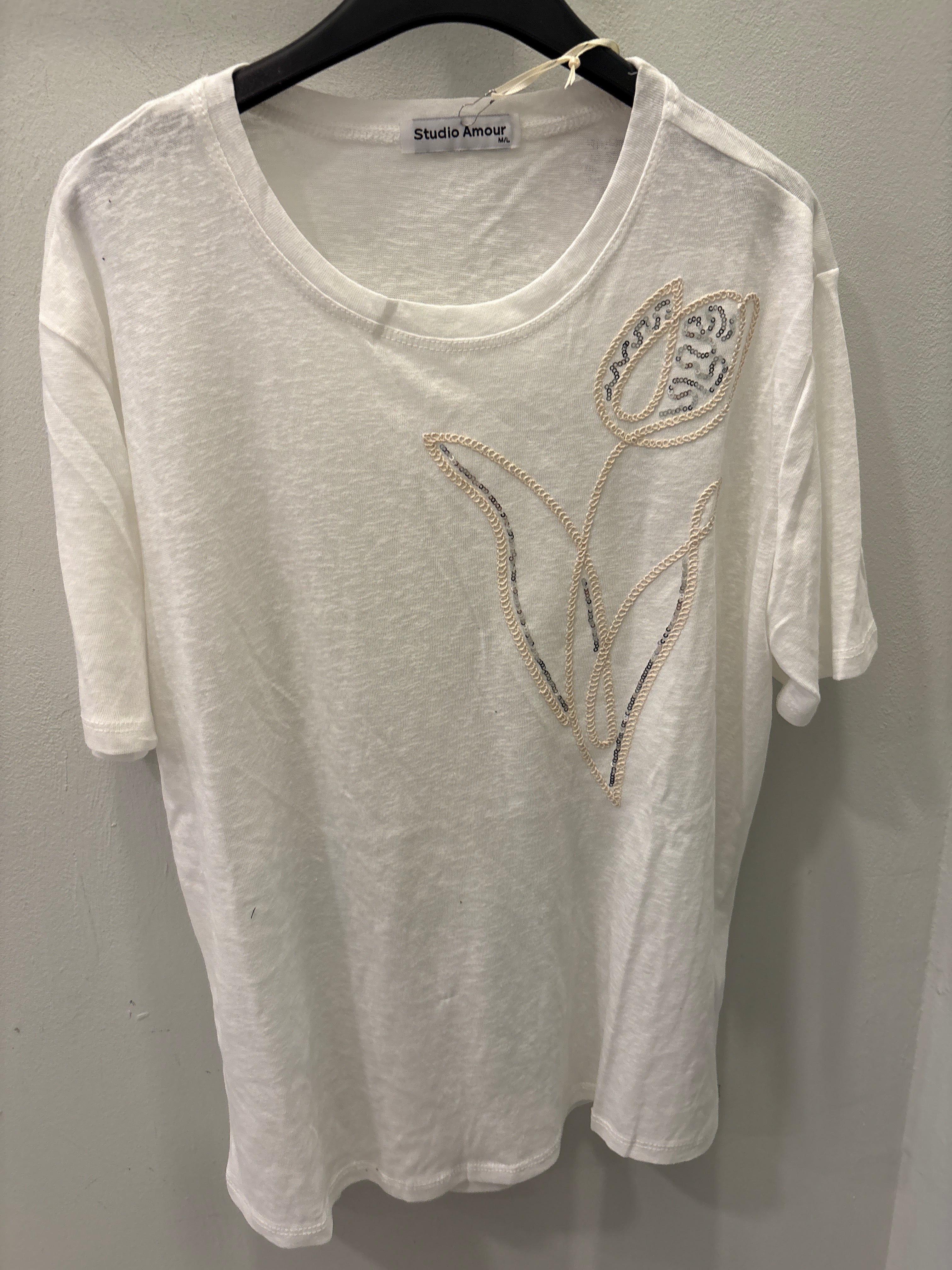 Camiseta flor