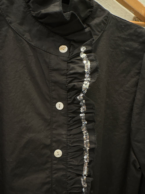 Camisa brillito negra