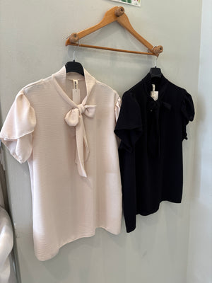 Blusa lazada y volante