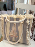 Bolso rayas barco