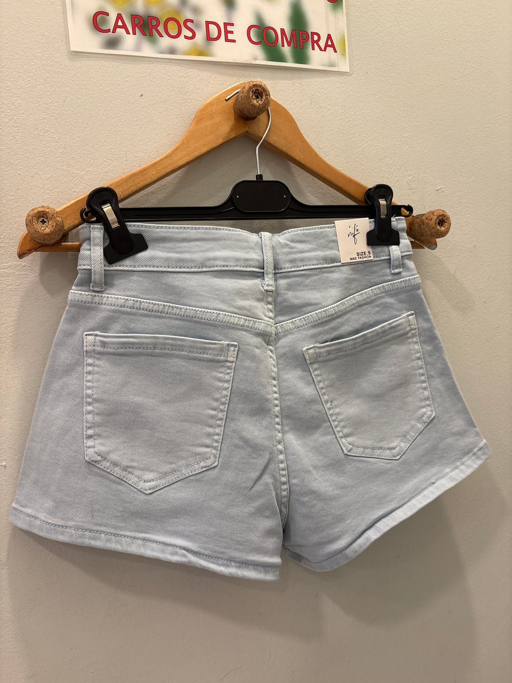 Pantalón corto elástico