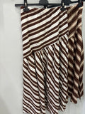 Falda diagonal