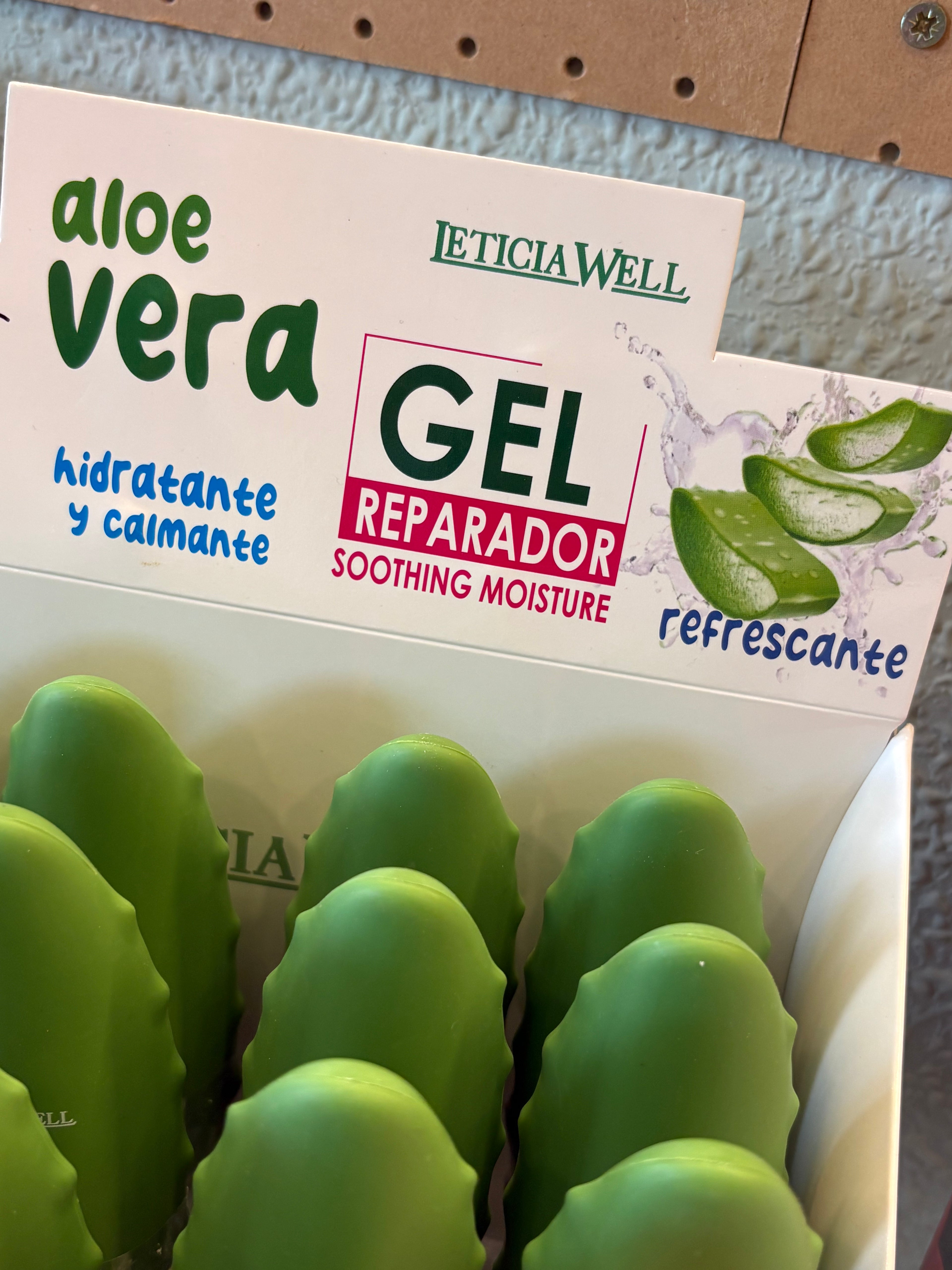 Gel Reparador Aloe Vera refrescante