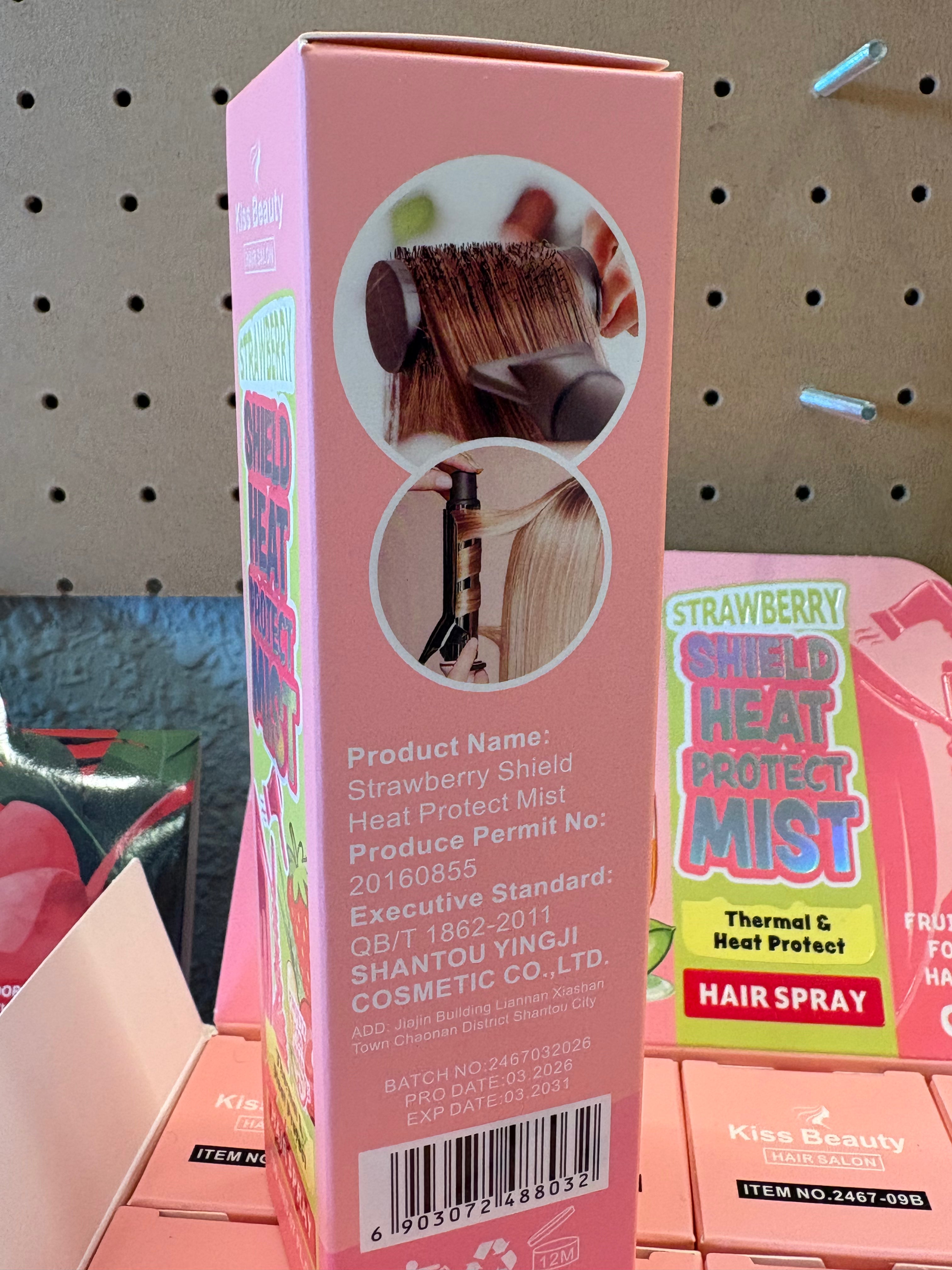 Spray cabello protector térmico