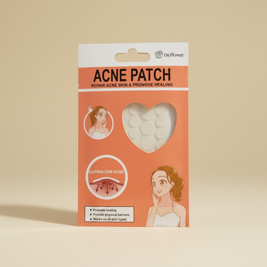 Parches acné forma círculo