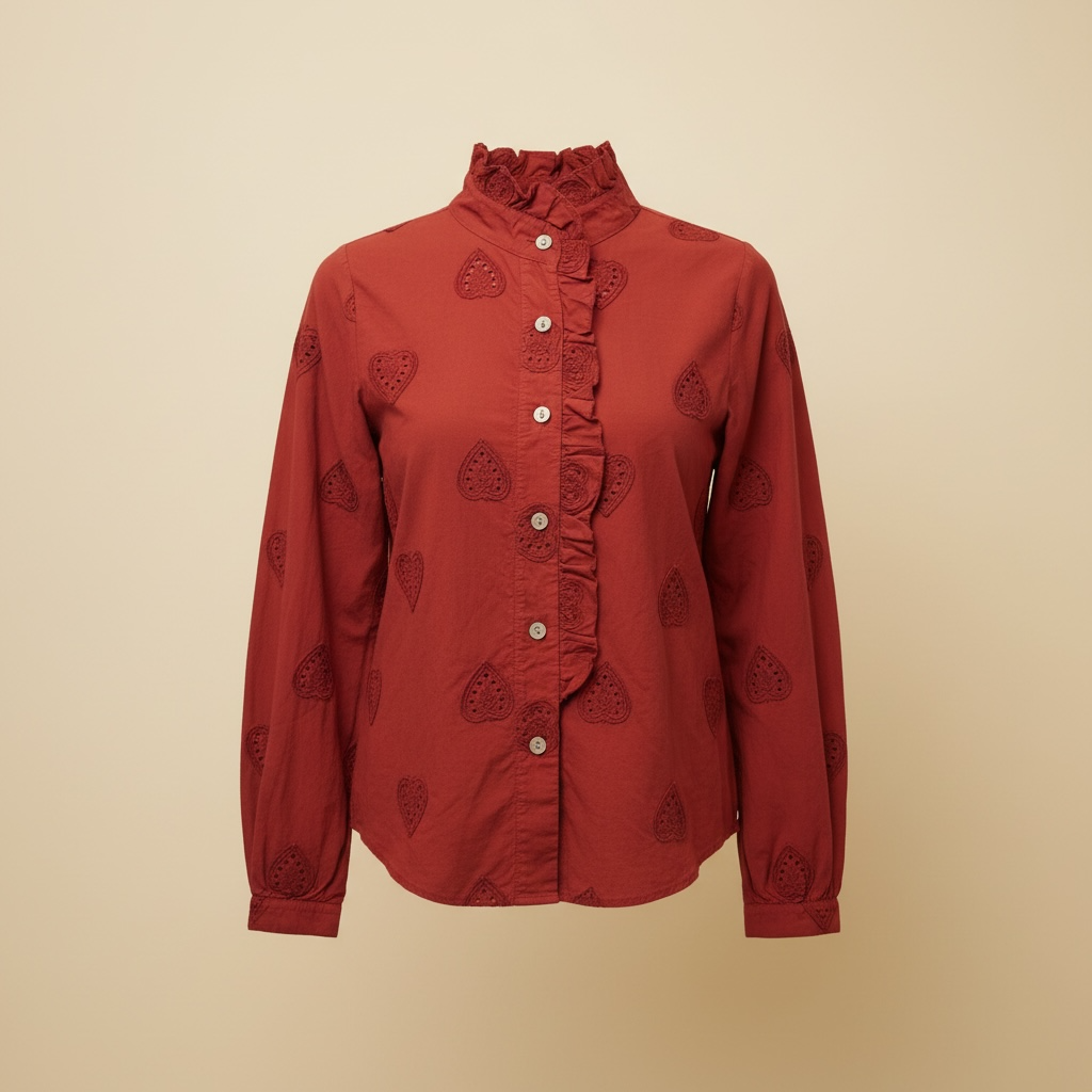 Camisa perforada