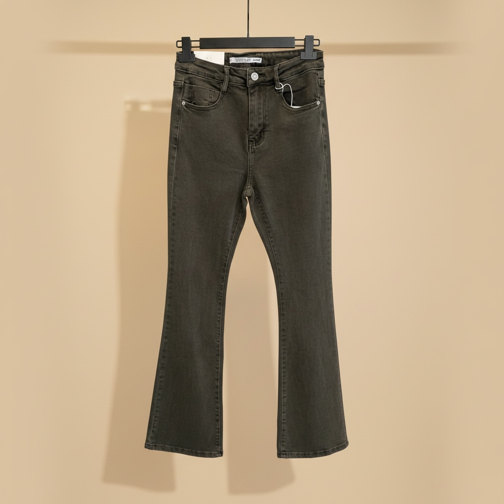 Pantalón verde campana 34/36