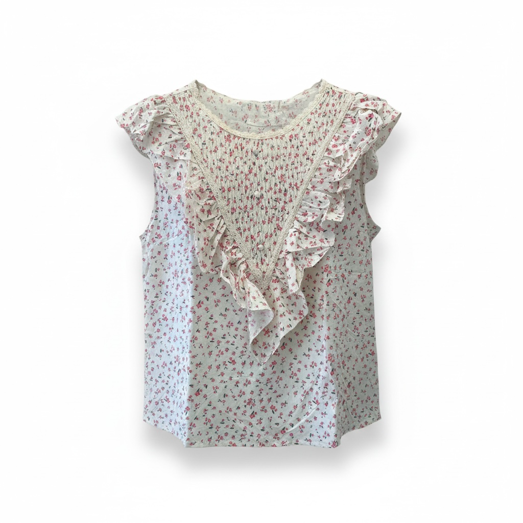 Blusa flores talla m