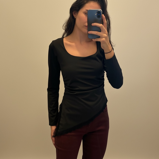 Camiseta encaje