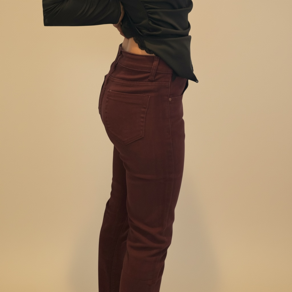 Pantalón tinto
