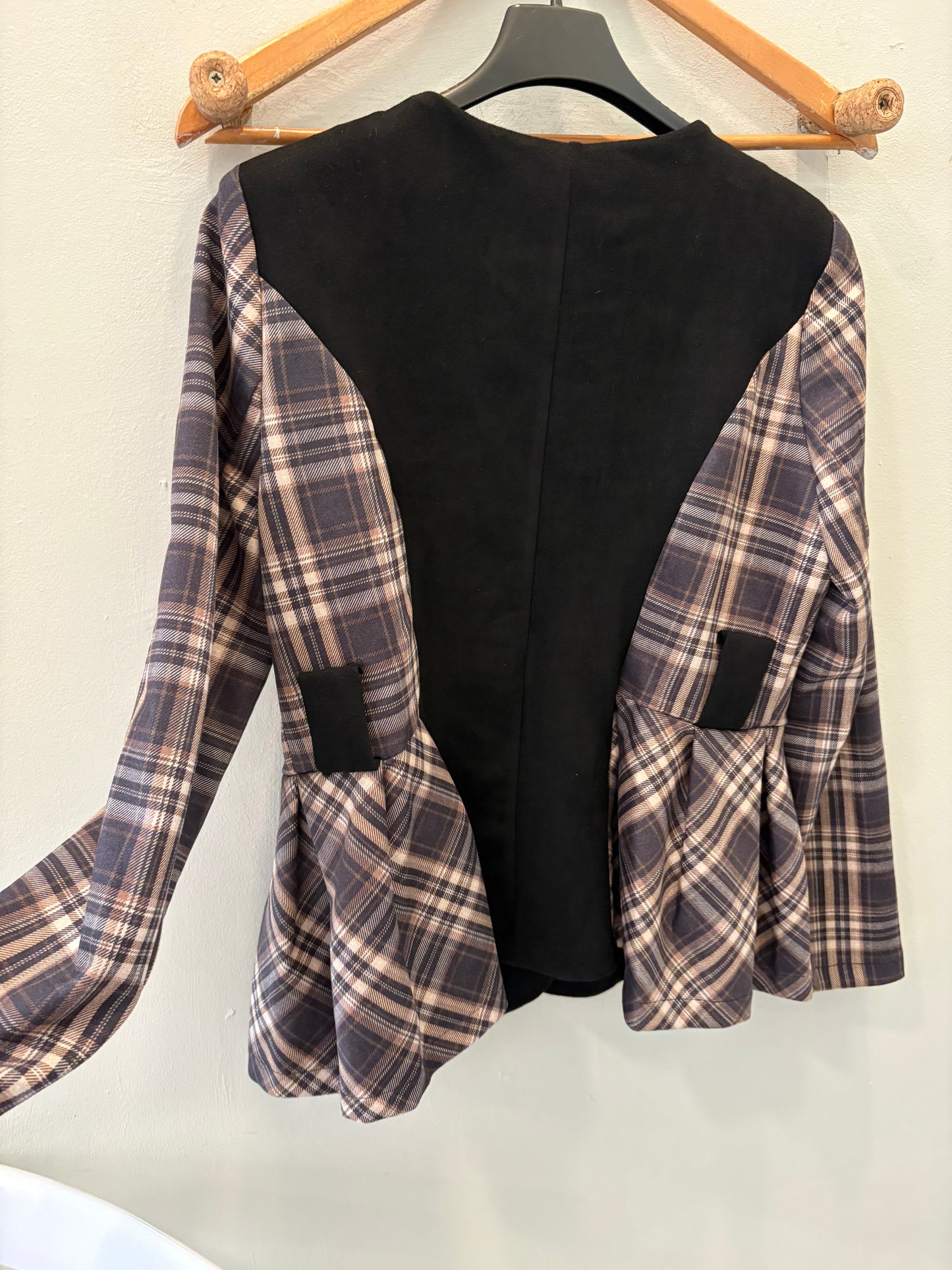 Chaqueta piel de melocotón