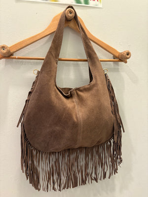 Bolso ante flecos