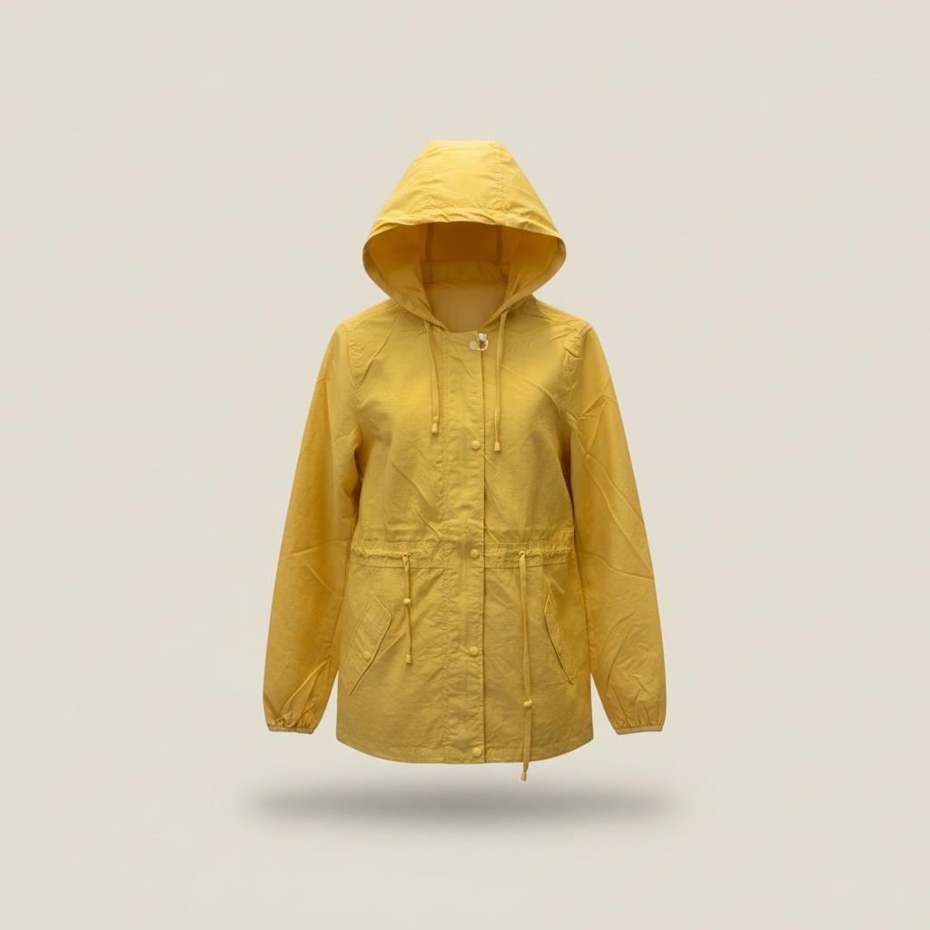 Chaqueta Corta vientos amarillo
