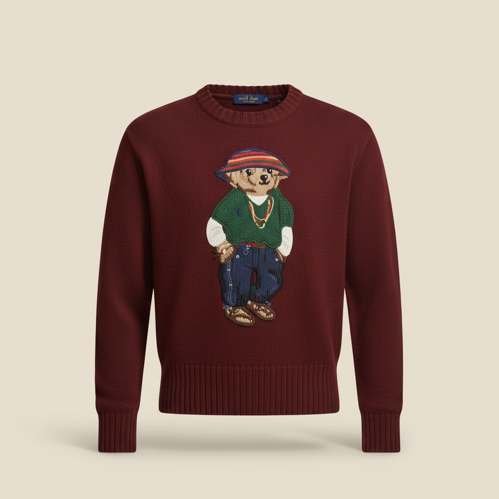 Jersey oso bordado