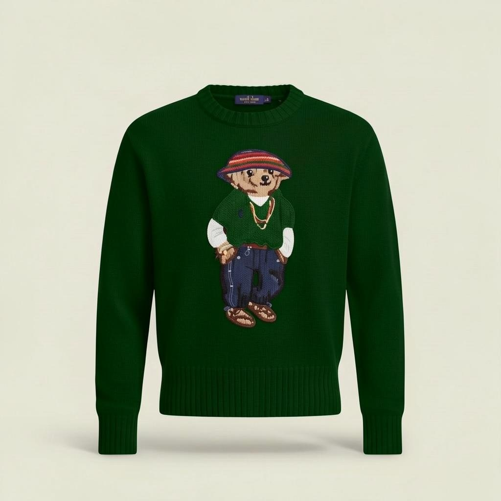 Jersey oso bordado