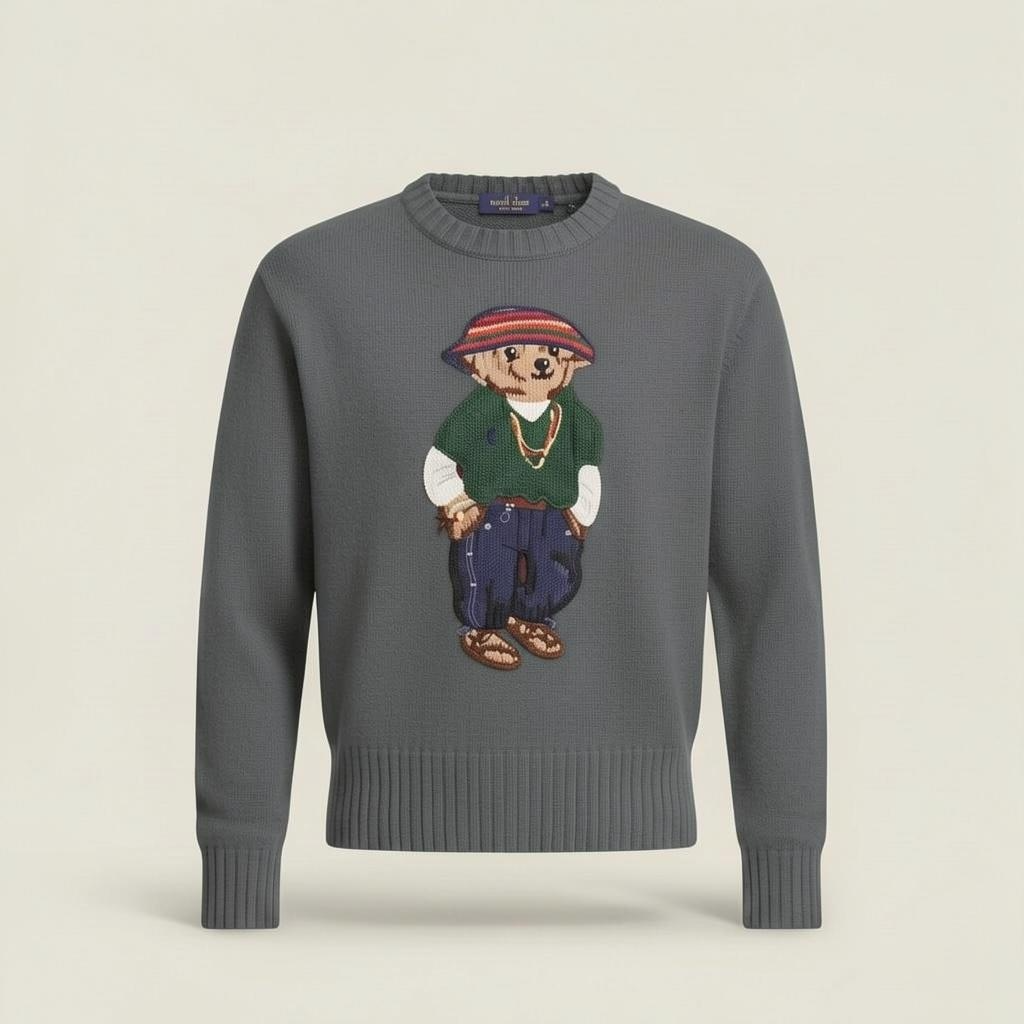 Jersey oso bordado
