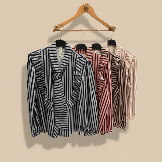 Camisa con corbata