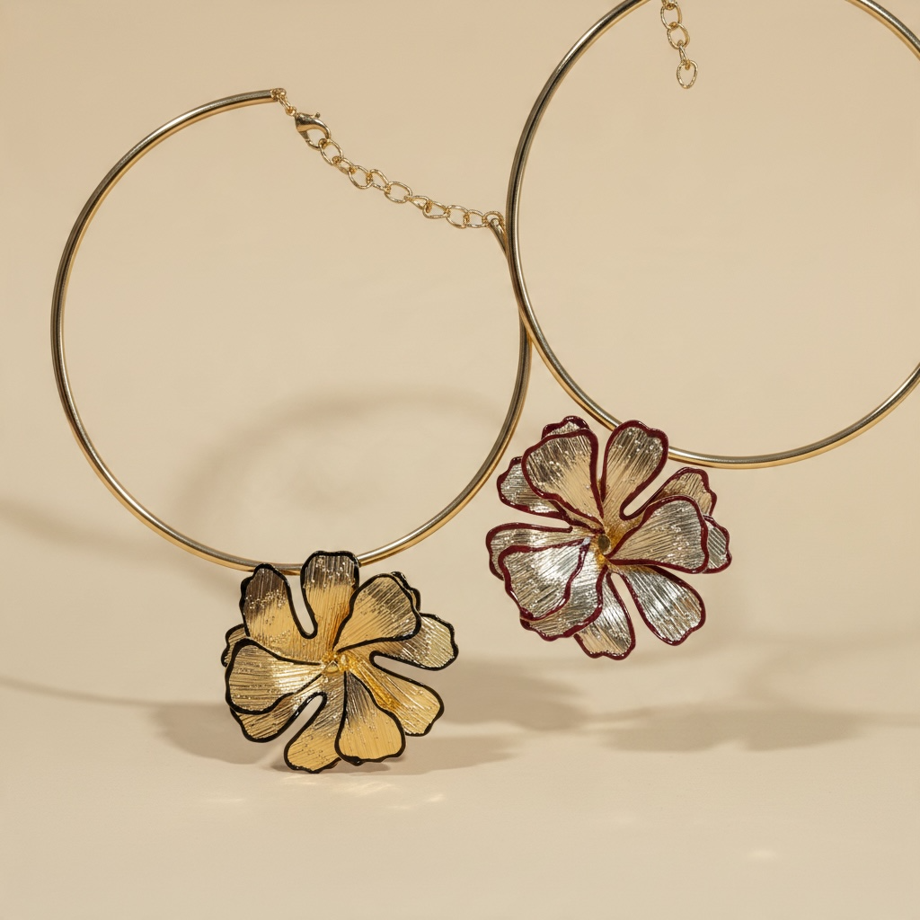Gargantilla flor
