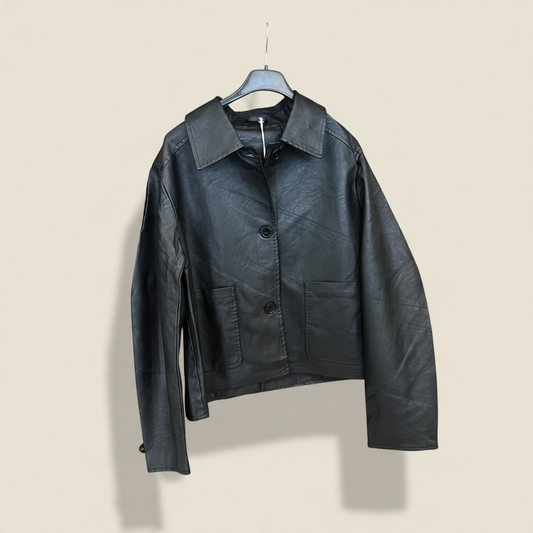 Chaqueta corta polipiel