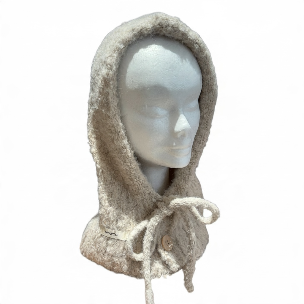 Balaclava botones  y lazo