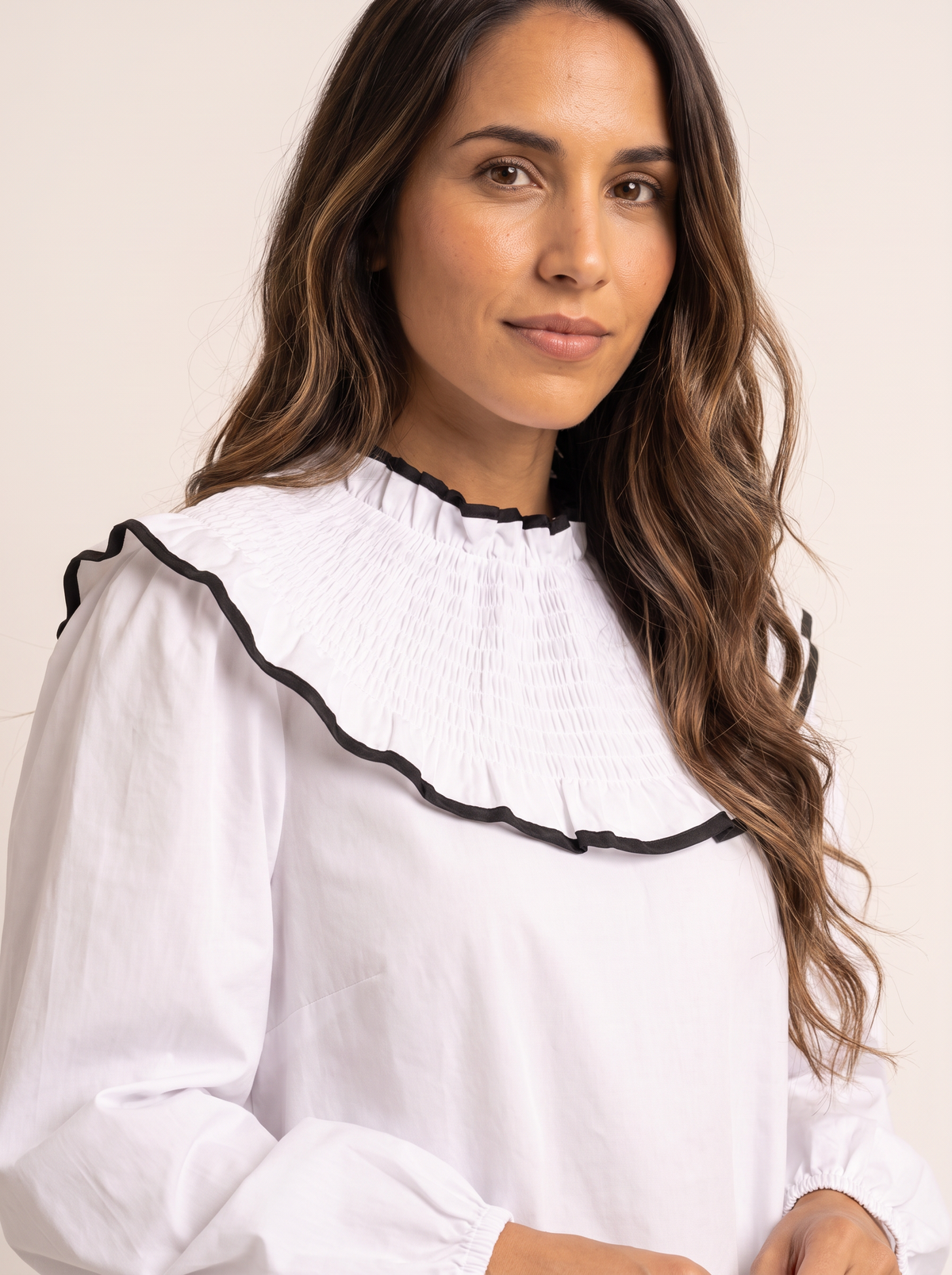 Blusa Cuello Babero